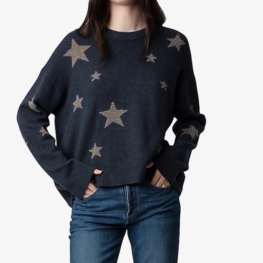 Zadig & Voltaire Markus Stars Cashmere Sweater